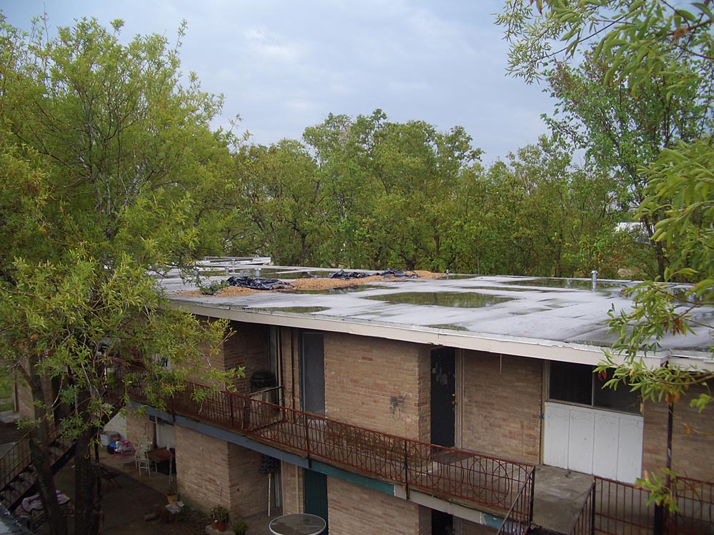 apartment storm damage